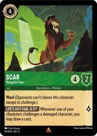 Shimmering Skies Scar - Vengeful Lion #93/204