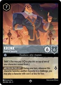 Shimmering Skies Kronk - Head of Security #185/204