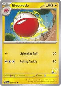 Battle Academy 2024 Electrode - Pikachu 56 #067/193