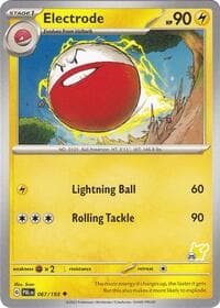 Battle Academy 2024 Electrode - Pikachu 25 #067/193