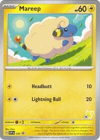Battle Academy 2024 Mareep - Pikachu 19 #107