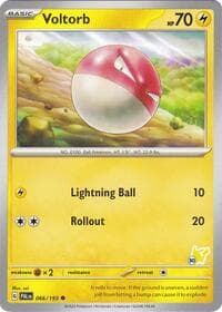 Battle Academy 2024 Voltorb - Pikachu 30 #066/193