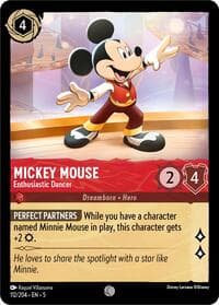 Shimmering Skies Mickey Mouse - Enthusiastic Dancer #112/204
