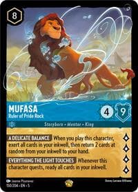 Shimmering Skies Mufasa - Ruler of Pride Rock #150/204