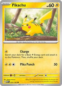 Miscellaneous Cards & Products Pikachu - 025/165 (Pokemon Together) #025/165