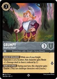 Shimmering Skies Grumpy - Skeptical Knight #186/204