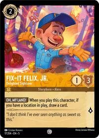 Shimmering Skies Fix-It Felix, Jr. - Delighted Sightseer #17/204