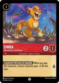 Shimmering Skies Simba - Adventurous Successor #125/204