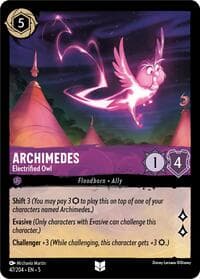 Shimmering Skies Archimedes - Electrified Owl #47/204