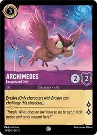 Shimmering Skies Archimedes - Exasperated Owl #39/204