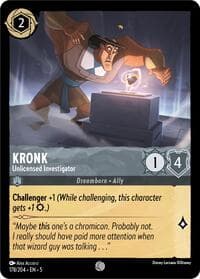 Shimmering Skies Kronk - Unlicensed Investigator #178/204