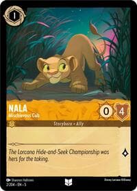 Shimmering Skies Nala - Mischievous Cub #2/204