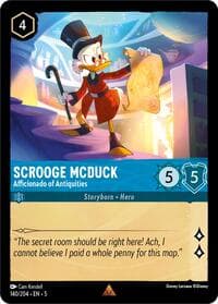 Shimmering Skies Scrooge McDuck - Afficionado of Antiquities #140/204