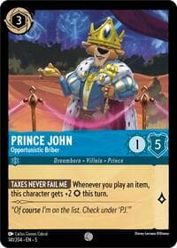 Shimmering Skies Prince John - Opportunistic Briber #141/204