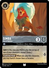Shimmering Skies Simba - Son of Mufasa #192/204