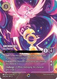 Shimmering Skies Archimedes - Electrified Owl (Enchanted) #208/204