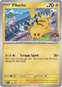 SV: Scarlet & Violet Promo Cards Pikachu - 190 #190