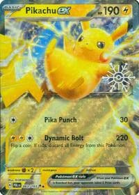Miscellaneous Cards & Products Pikachu ex (Holiday Calendar) #063/193