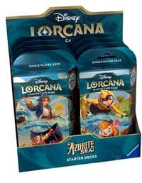 Azurite Sea Disney Lorcana: Azurite Sea Starter Deck Display