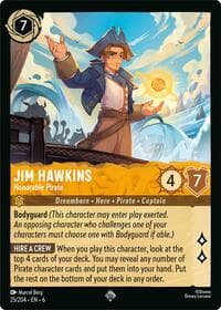 Azurite Sea Jim Hawkins - Honorable Pirate #25/204
