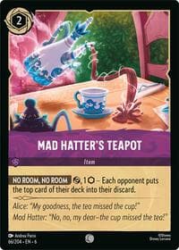 Azurite Sea Mad Hatter's Teapot #66/204
