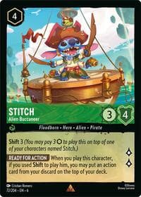Azurite Sea Stitch - Alien Buccaneer #72/204