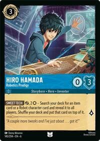 Azurite Sea Hiro Hamada - Robotics Prodigy #145/204