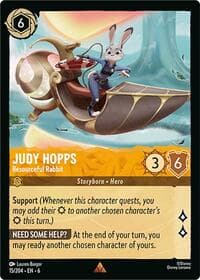 Azurite Sea Judy Hopps - Resourceful Rabbit #15/204