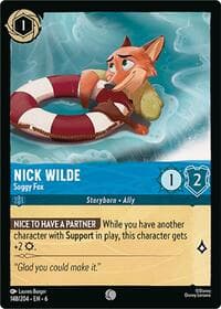 Azurite Sea Nick Wilde - Soggy Fox #148/204