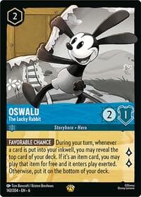 Azurite Sea Oswald - The Lucky Rabbit #142/204