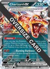 Jumbo Cards Charizard ex - 125/197 #125/197
