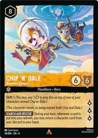 Azurite Sea Chip 'n' Dale - Recovery Rangers #14/204