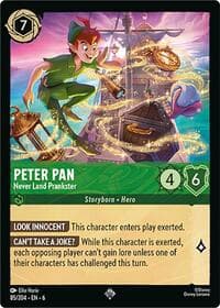 Azurite Sea Peter Pan - Never Land Prankster #85/204
