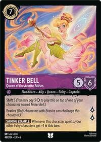 Azurite Sea Tinker Bell - Queen of the Azurite Fairies #48/204