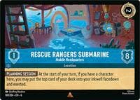 Azurite Sea Rescue Rangers Submarine - Mobile Headquarters #169/204