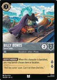 Azurite Sea Billy Bones - Space Sailor #185/204