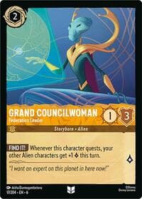 Azurite Sea Grand Councilwoman - Federation Leader #17/204