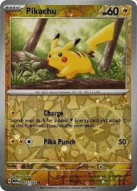 Miscellaneous Cards & Products Pikachu - 025/165 (Reverse Cosmos Holo) (Costco Exclusive) #025/165