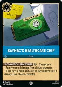 Azurite Sea Baymax's Healthcare Chip #166/204