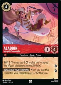 Azurite Sea Aladdin - Intrepid Commander #119/204