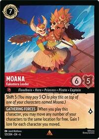 Azurite Sea Moana - Kakamora Leader #121/204