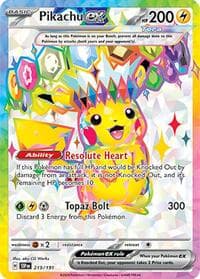 SV08: Surging Sparks Pikachu ex - 219/191 #219/191