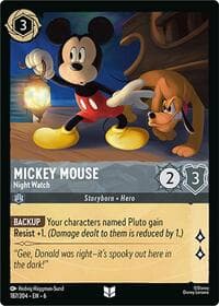 Azurite Sea Mickey Mouse - Night Watch #187/204