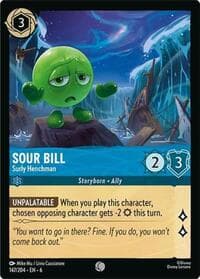 Azurite Sea Sour Bill - Surly Henchman #147/204