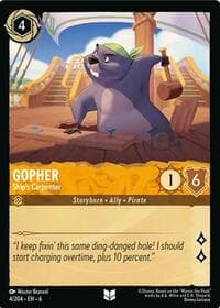 Azurite Sea Gopher - Ship's Carpenter #4/204