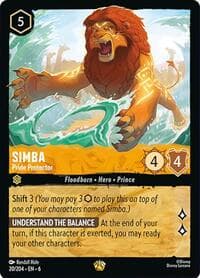 Azurite Sea Simba - Pride Protector #20/204