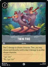 Azurite Sea Twin Fire #197/204
