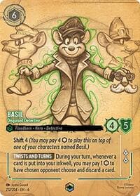 Azurite Sea Basil - Disguised Detective (Enchanted) #212/204