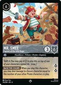 Azurite Sea Mr. Smee - Captain of the Jolly Roger #176/204