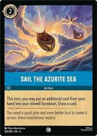Azurite Sea Sail the Azurite Sea #163/204